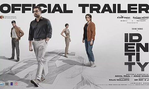 டொவினோ தாமஸ் - திரிஷா இணைந்து நடித்த Identity திரைப்படத்தின் டிரெய்லர் வெளியீடு