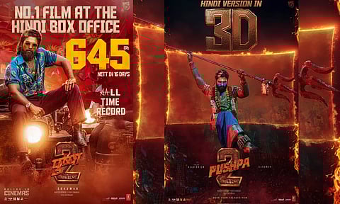 அதிக வசூல் செய்த இந்தி திரைப்படமாக அல்லு அர்ஜுனின் புஷ்பா 2 சாதனை படைத்துள்ளது