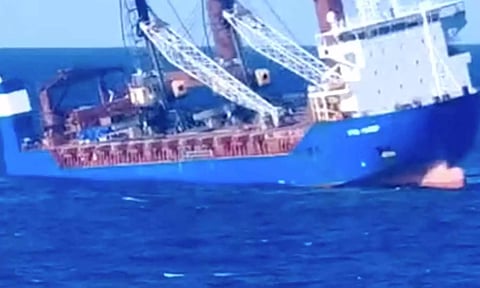 மத்திய தரைக்கடலில் மூழ்கிய ரஷிய கப்பல்
