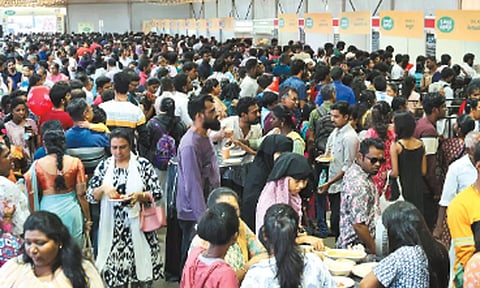 மெரினா உணவுத்திருவிழா - ரூ.1.50 கோடிக்கு விற்பனை