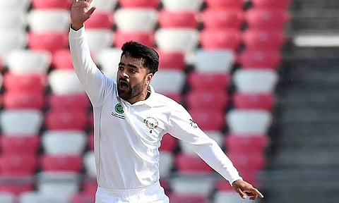 ஜிம்பாப்வே அணிக்கு எதிரான முதல் டெஸ்ட்: ரஷித் கான் விலகல்?