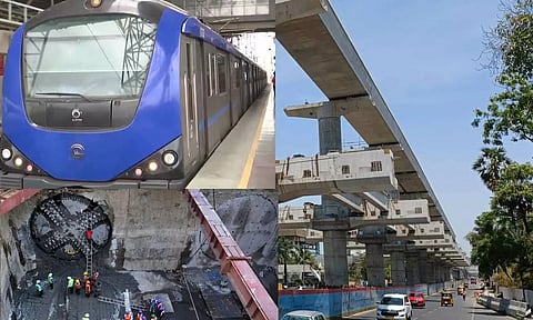 மெட்ரோ ரெயில் பணிகளால் 3 ஆண்டுகளில் வாகன ஓட்டிகளுக்கு ரூ.1696 கோடி இழப்பு