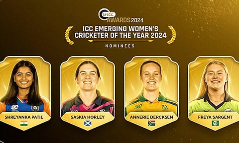 வளர்ந்து வரும் வீராங்கனை விருது 2024: பரிந்துரை பெயர் பட்டியல் வெளியிட்ட ஐசிசி