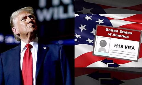எச்.1பி விசாவுக்கு எதிர்ப்பு தெரிவிக்கவில்லை- டிரம்ப்
