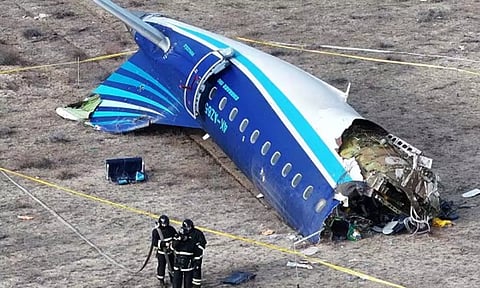 ரஷிய ராணுவம் நடத்திய தாக்குதலே காரணம்: விமான விபத்து குறித்து அஜர்பைஜான் அதிபர் குற்றச்சாட்டு