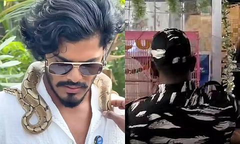 கையில் பாம்புடன் டி.டி.எப் வாசன் வெளியிட்ட வீடியோ- செல்லப் பிராணிகள் கடையில் வனத்துறை சோதனை