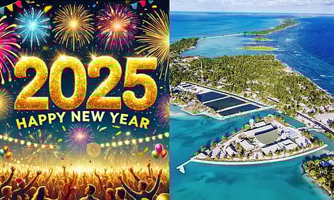 பிறந்தது 2025!.. முதலில் புத்தாண்டை கொண்டாடிய மக்கள் - எங்கு தெரியுமா?