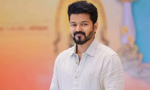 புத்தாண்டு வாழ்த்து தெரிவித்த த.வெ.க. தலைவர் விஜய்