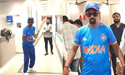 வீடியோ: மருத்துவமனையில் இருந்து இந்திய ஜெர்சியுடன் டிஸ்சார்ஜ் ஆன வினோத் காம்ப்ளி