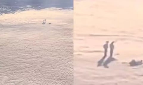 VIDEO: மேகங்கள் மீது நின்ற ஏலியன்கள்?