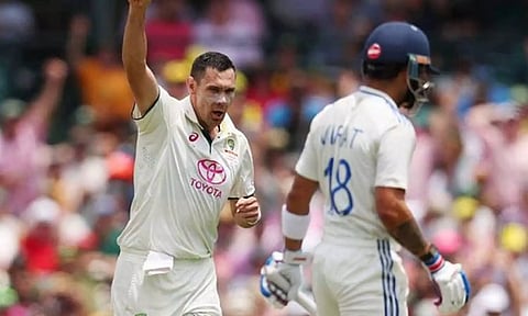 ஸ்காட் போலண்ட் வேகத்தில் தடுமாறிய இந்தியா: 2-ம் நாள் ஆட்ட நேர முடிவில் 141/6