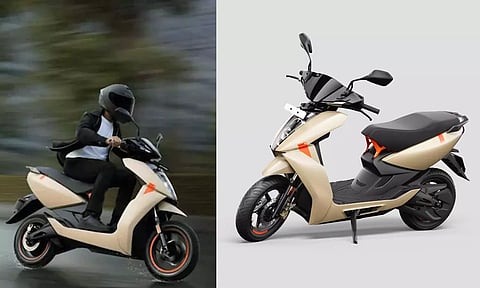 புதுப்பிக்கப்பட்ட 450 ரேஞ்ச் எலெக்ட்ரிக் ஸ்கூட்டரை இந்தியாவில் அறிமுகம் செய்தது ஏத்தர் நிறுவனம்