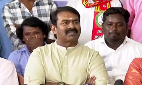 தி.மு.க.-அ.தி.மு.க. பிரச்சனை தெரு சண்டை- சீமான்