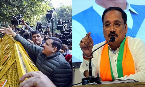 ஷீஷ் மஹாலை பார்க்க சென்றது ஊழலில் இருந்து திசை திருப்புவதற்கான ஆம் ஆத்மியின் டிராமா: பாஜக