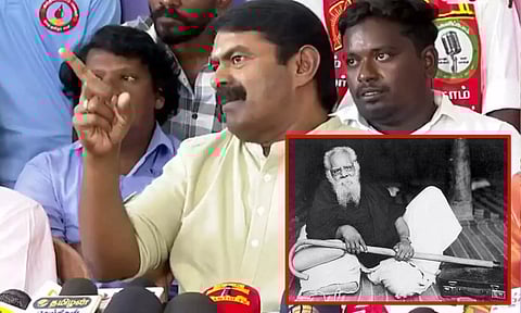 தாய், மகளுடன் உறவு - பெரியார் குறித்த சீமானின் பேச்சிற்கு வலுக்கும் கண்டனம்