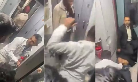 Video: ஓடும் ரெயிலில் பயணியை கொடூரமாக தாக்கிய ரெயில்வே ஊழியர்கள்
