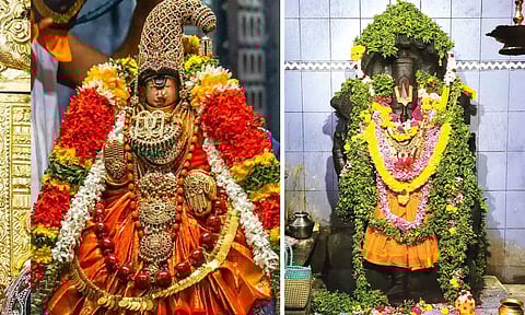 அமர்ந்த கோலத்தில் அருளும் வெங்கம்பாக்கம் ஸ்ரீரங்கநாதர்