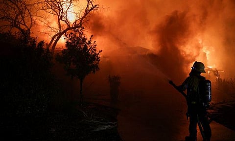 அமெரிக்காவில் கொழுந்துவிட்டு எரியும் காட்டுத்தீ- 5 பேர் உயிரிழப்பு