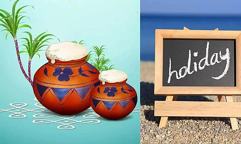 பொங்கல் பண்டிகையை முன்னிட்டு புதுச்சேரியில் 16 மற்றும் 17-ந்தேதிகளில் விடுமுறை அறிவிப்பு