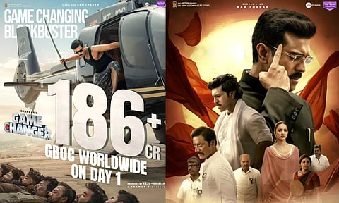 ராம் சரண் நடித்த கேம் சேஞ்சர் திரைப்படத்தின் முதல் நாள் வசூல் அறிவிப்பு