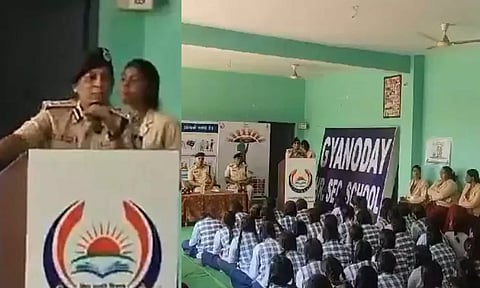 'பௌர்ணமி அன்று கர்ப்பம் ஆகாதீர்கள்' - பள்ளி மாணவிகளிடம் பெண் டிஐஜி சர்ச்சை பேச்சு
