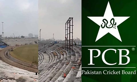 இன்னும் கட்டுமானப் பணியே முடியலையா..? விளக்கம் அளித்த பாகிஸ்தான் கிரிக்கெட் வாரியம்