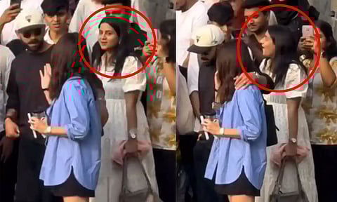 விராட் கோலி என தெரிந்ததும் ரசிகை கொடுத்த ரியாக்ஷன் - வைரலாகும் வீடியோ