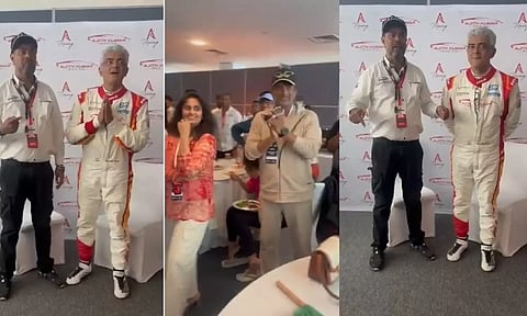 Thank You Shalu - மனைவிக்கு நன்றி கூறிய அஜித்