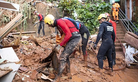 பிரேசிலில் திடீர் நிலச்சரிவு - பத்து பேர் உயிரிழப்பு