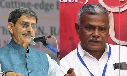 அவதூறு கிளப்பும் ஆளுநர் - ஆர்.என்.ரவிக்கு சிபிஎம் மாநில செயலாளர் பெ.சண்முகம் கண்டனம்