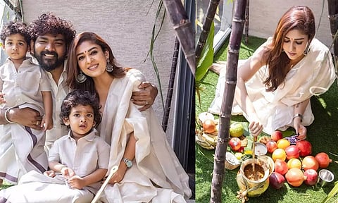 நயன்தாரா - விக்னேஷ் சிவனின் பொங்கல் கொண்டாட்ட க்ளிக்