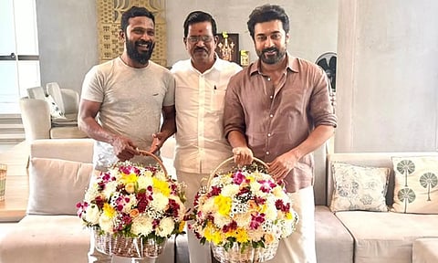 'வாடிவாசல்' புதிய அப்டேட் கொடுத்த கலைப்புலி எஸ். தாணு