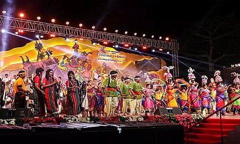 வீடியோ வாகனம் மூலம் 'சென்னை சங்கமம்- நம்ம ஊரு திருவிழா' கலை நிகழ்ச்சிகள் நேரடி ஒளிபரப்பு