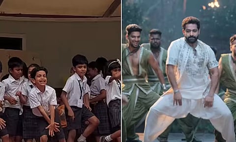 பள்ளி குழந்தைகளின் சுட்டி நடனம்- வைரலாகும் வீடியோ