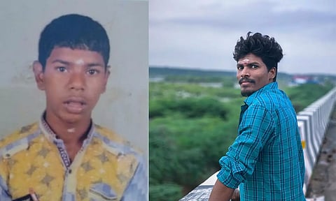 பலியான கேசவன் மற்றும் அடைக்கலராஜா.