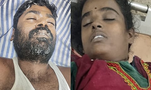 குடும்ப பிரச்சனையால் விபரீதம்- மகன், மகளை கொன்று தம்பதி தற்கொலை