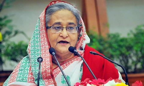 20 நிமிட இடைவெளியில் மரணத்திலுருந்து தப்பினோம்.. ஷேக் ஹசீனா பரபரப்பு தகவல்