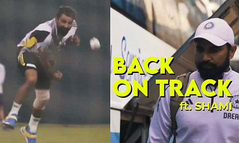 VIDEO: திரும்ப வந்துட்டன்னு சொல்லு.. டி20 தொடருக்காக தீவிர பயிற்சியில் ஈடுபடும் முகமது சமி