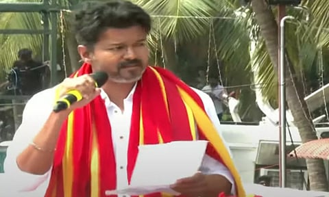 பரந்தூர் மக்களுடன் கடைசி வரை உறுதியாக நிற்பேன் - விஜய்