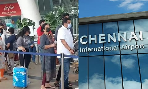 சென்னை விமான நிலையத்தில் 5 அடுக்கு பாதுகாப்பு- பயணிகளுக்கு முக்கிய அறிவிப்பு