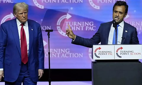 டிரம்ப் அதிபரான சில மணி நேரத்தில்.. தலைவர் பதவியை தூக்கி எறிந்த விவேக் ராமசாமி - ஏன் தெரியுமா?