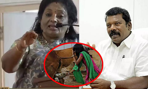 மாட்டின் சிறுநீரை 'அமிர்தநீர்' என்று பாஜகவில் உள்ளவர்களால்தான் சொல்லமுடியும்- செல்வப்பெருந்தகை
