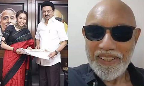 திமுகவில் இணைந்த மகள் திவ்யாவிற்கு வீடியோ வெளியிட்டு நடிகர் சத்யராஜ் வாழ்த்து