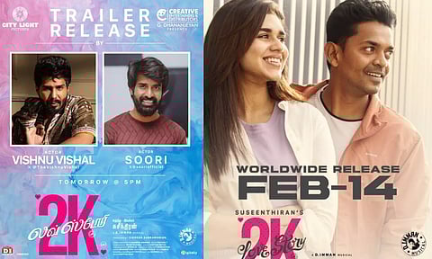 2K Love Story படத்தின் டிரெய்லர் நாளை வெளியீடு