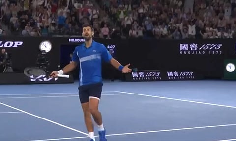 ஆஸ்திரேலிய ஓபன் டென்னிஸ்: அல்காரசை வீழ்த்தி அரையிறுதிக்கு முன்னேறினார் ஜோகோவிச்