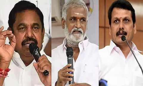 அமைச்சர்கள் சேகர்பாபு, செந்தில் பாலாஜி அரசியலில் வேடந்தாங்கல் பறவைகள்- எடப்பாடி பழனிசாமி