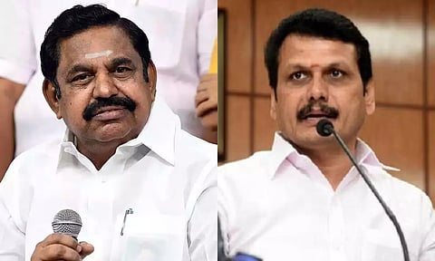 பதவி வியாபாரி பழனிசாமி மற்றவர்களை வியாபாரி என்று சொல்வதுதான் நகைமுரண்- செந்தில் பாலாஜி