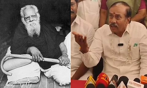 ஈ.வெ.ரா.-வை தந்தை என்று சொல்கிறவர்கள் தமிழ் மொழியின் விரோதிகள் - எச். ராஜா