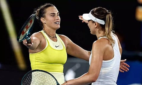 ஆஸ்திரேலிய ஓபன் டென்னிஸ்: இறுதிப்போட்டிக்கு முன்னேறிய அரினா சபலென்கா