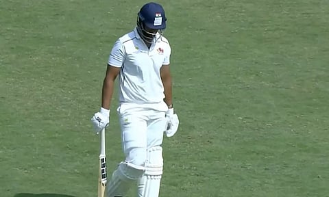 ரஞ்சி கோப்பை: இரு இன்னிங்ஸிலும் டக் அவுட் ஆகி வெளியேறிய ஷிவம் துபே